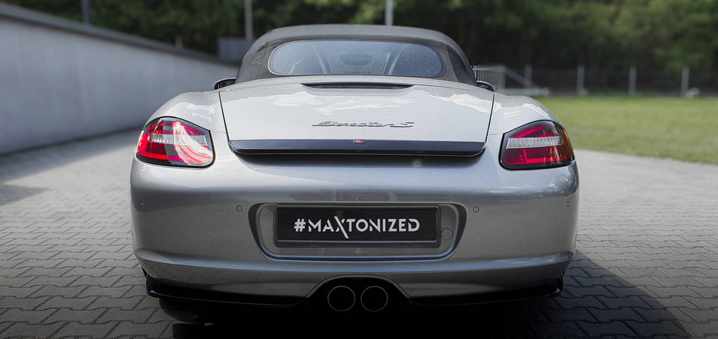 Porsche Boxster 987 spoiler extension