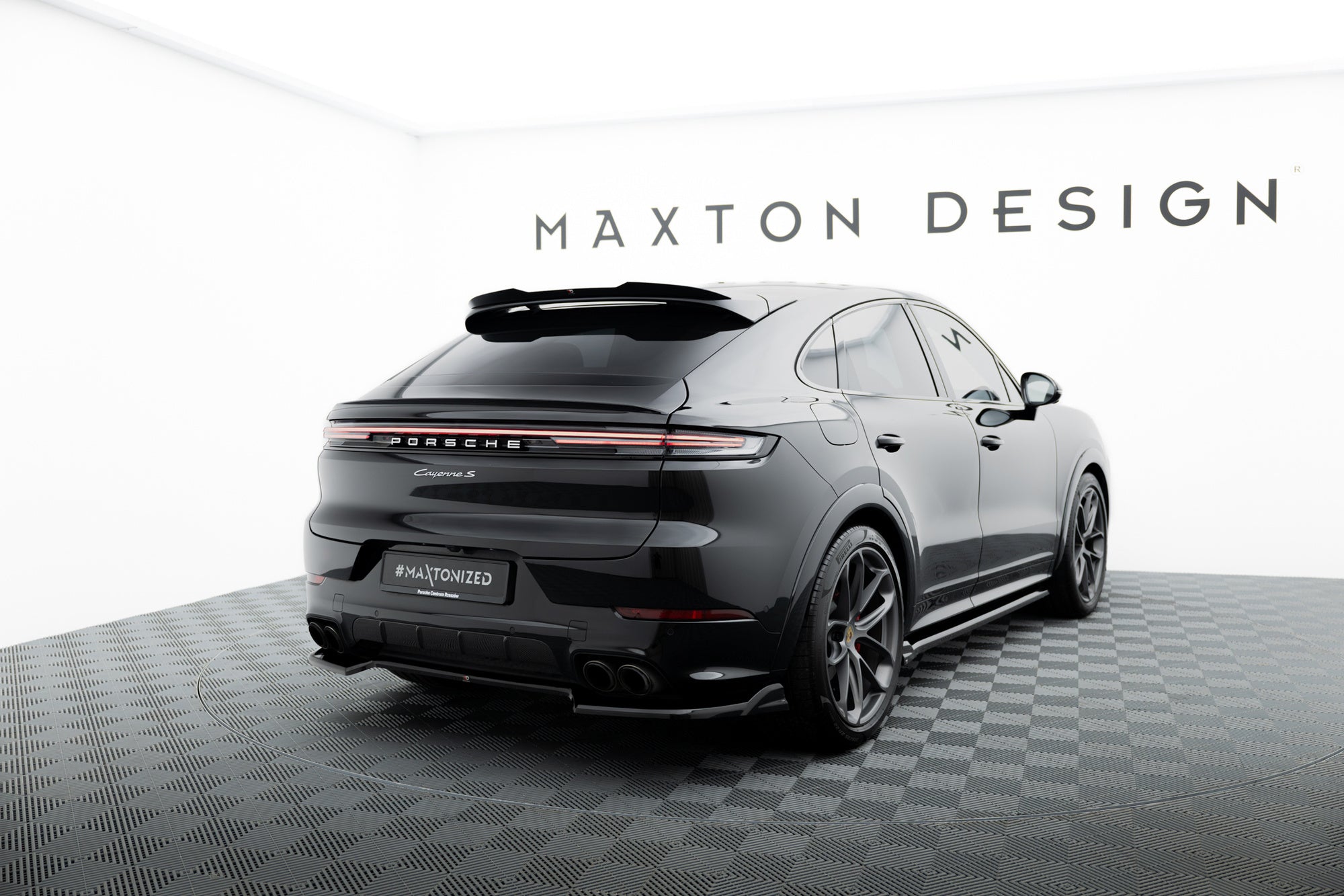 Extensión de alerón Porsche Cayenne Coupé Mk3