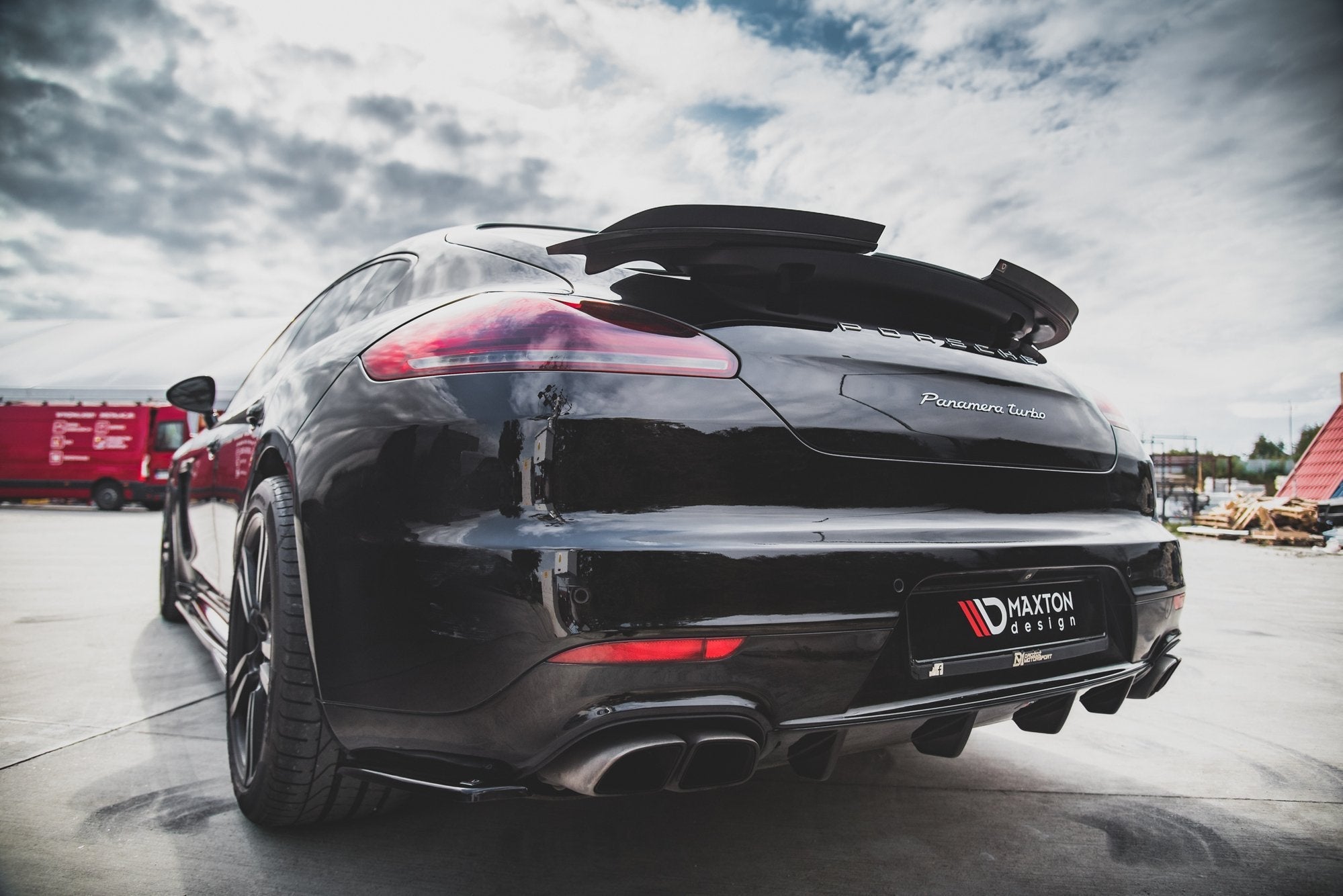 Extensión de alerón Porsche Panamera Turbo 970 Facelift
