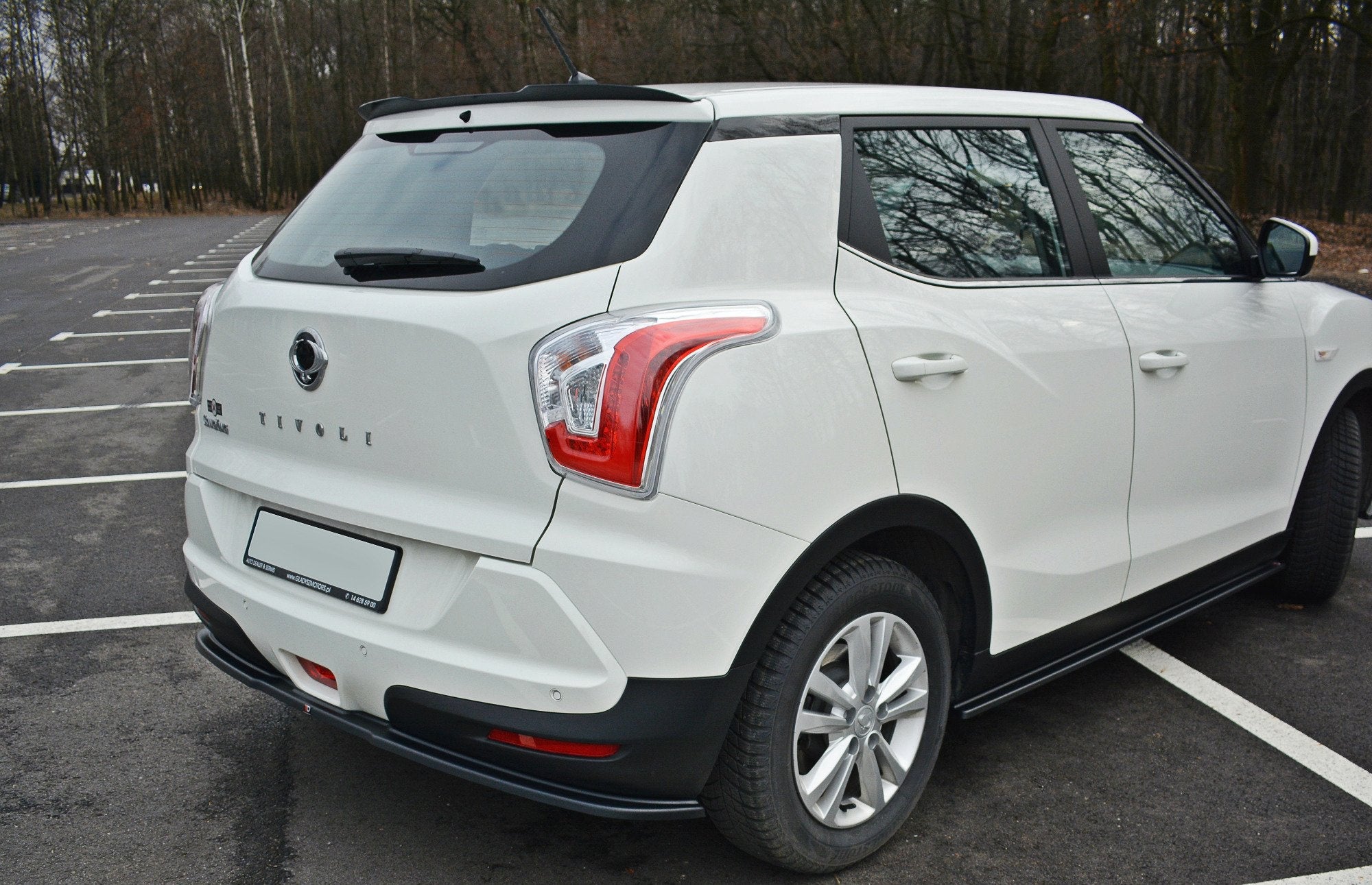 Extensión de alerón SsangYong Tivoli Mk1 2015-2019