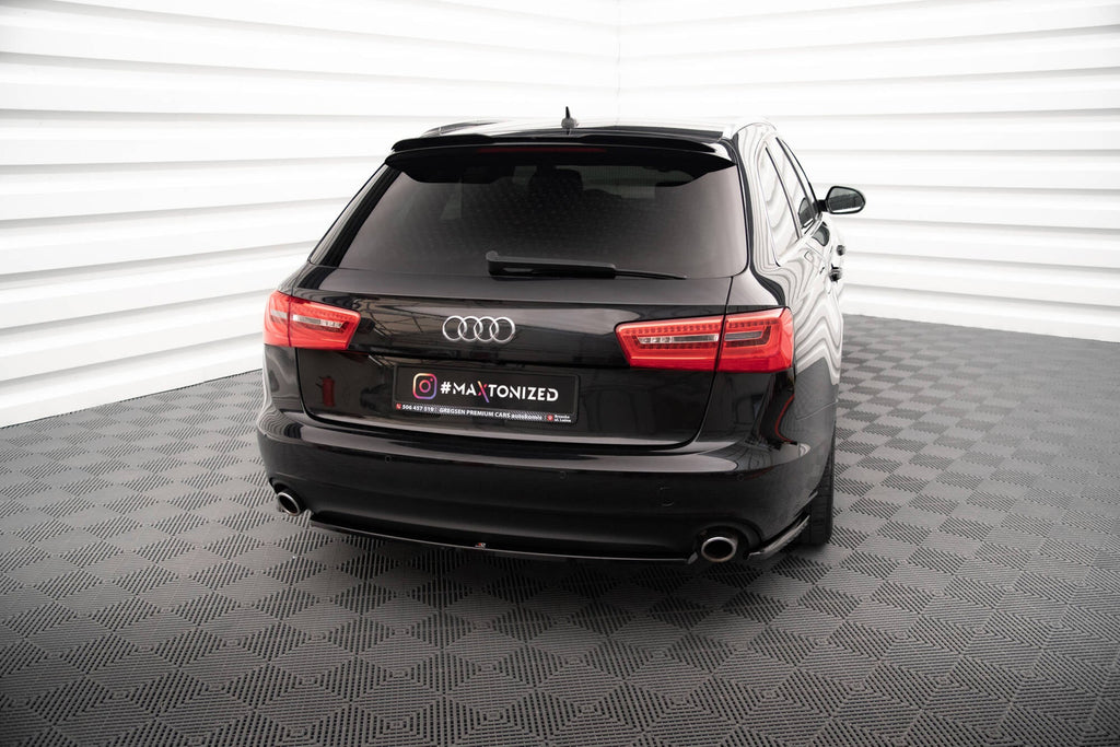 Spoiler extension V.1 Audi A6 C7 Avant