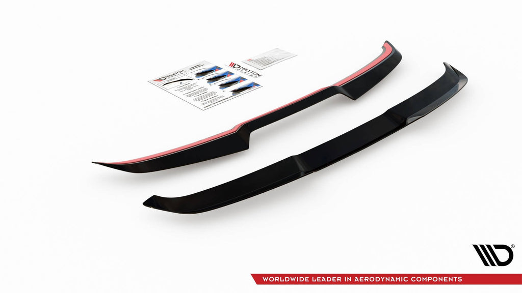 Extensión de alerón V.1 Audi RS3 / S3 / A3 S-Line Sportback 8Y / 8Y Facelift