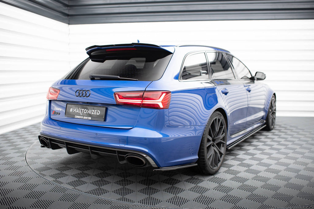 Extensión de alerón V.1 Audi RS6 C7 / C7 Facelift