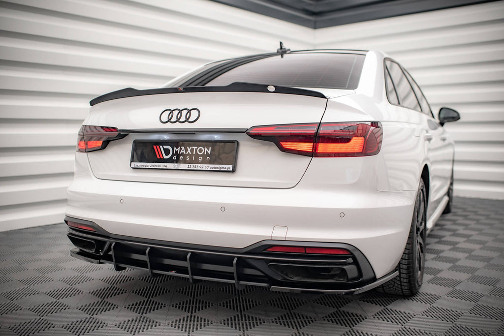 Spoiler Extension V.1 Audi S4 / A4 Standard / S-Line / Competition Sedan / Saloon B9 / B9 Facelift