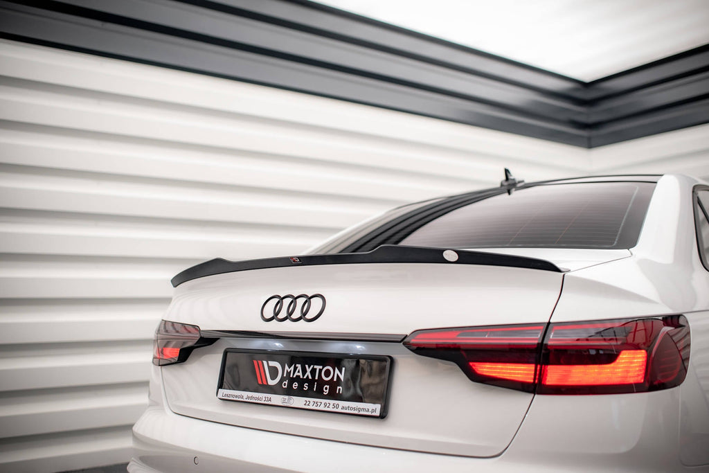 Spoiler Extension V.1 Audi S4 / A4 Standard / S-Line / Competition Sedan / Saloon B9 / B9 Facelift