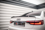 Spoiler Extension V.1 Audi S4 / A4 Standard / S-Line / Competition Sedan / Saloon B9 / B9 Facelift
