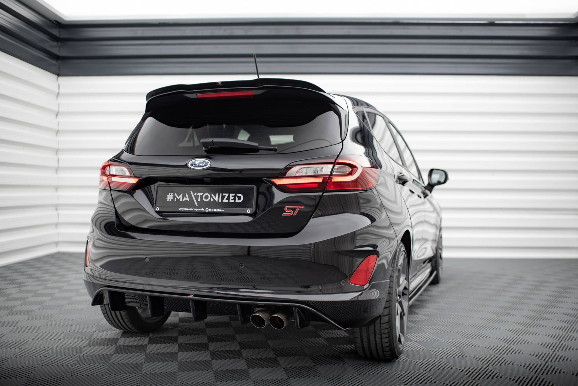Extensión de alerón V.1 Ford Fiesta Mk8 ST / ST-Line