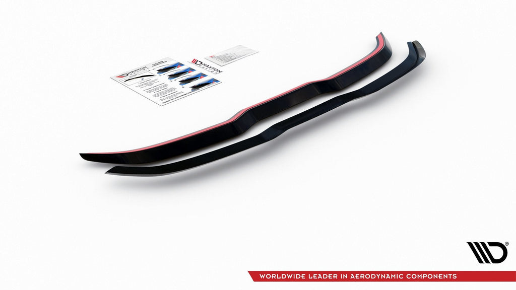 Extensión de alerón V.1 Ford Focus Hatchback ST Mk4