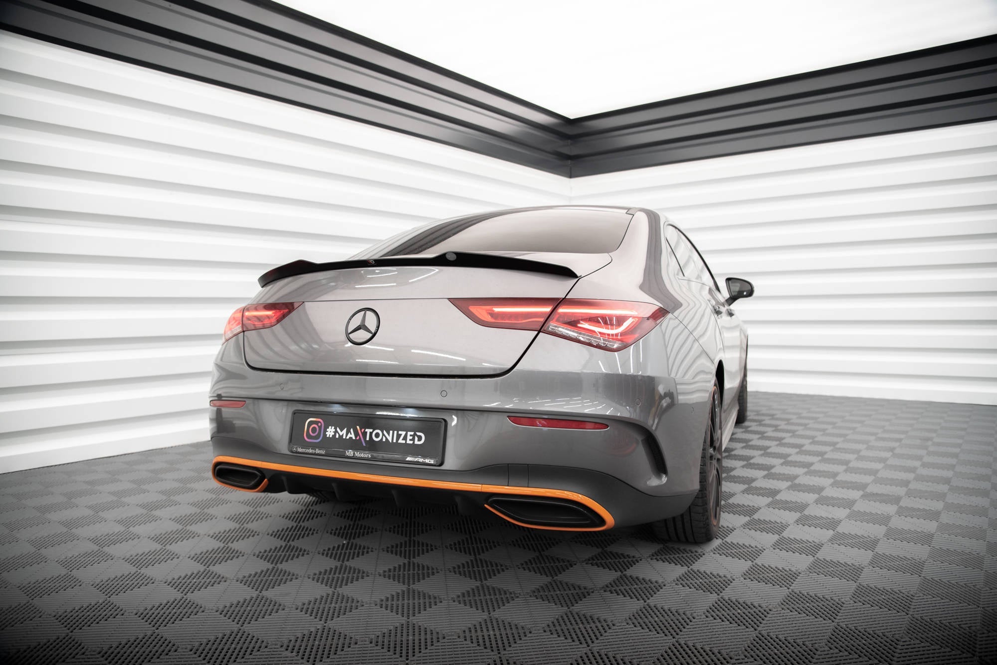 Extensión de alerón V.1 Mercedes-Benz CLA Coupé C118