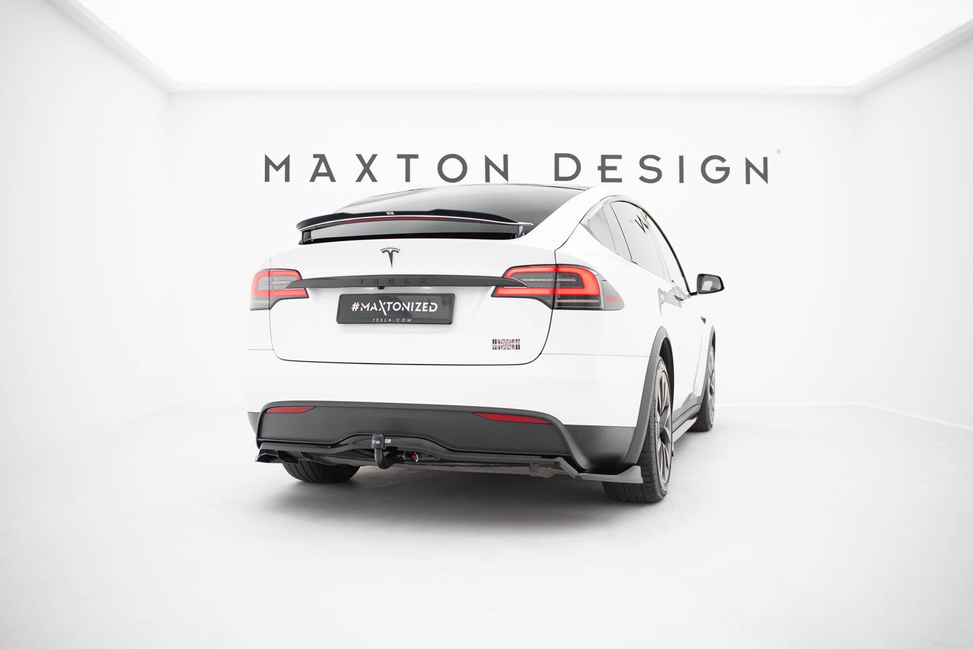 Extensión de alerón V.1 Tesla Model X Mk1 / Mk1 Facelift