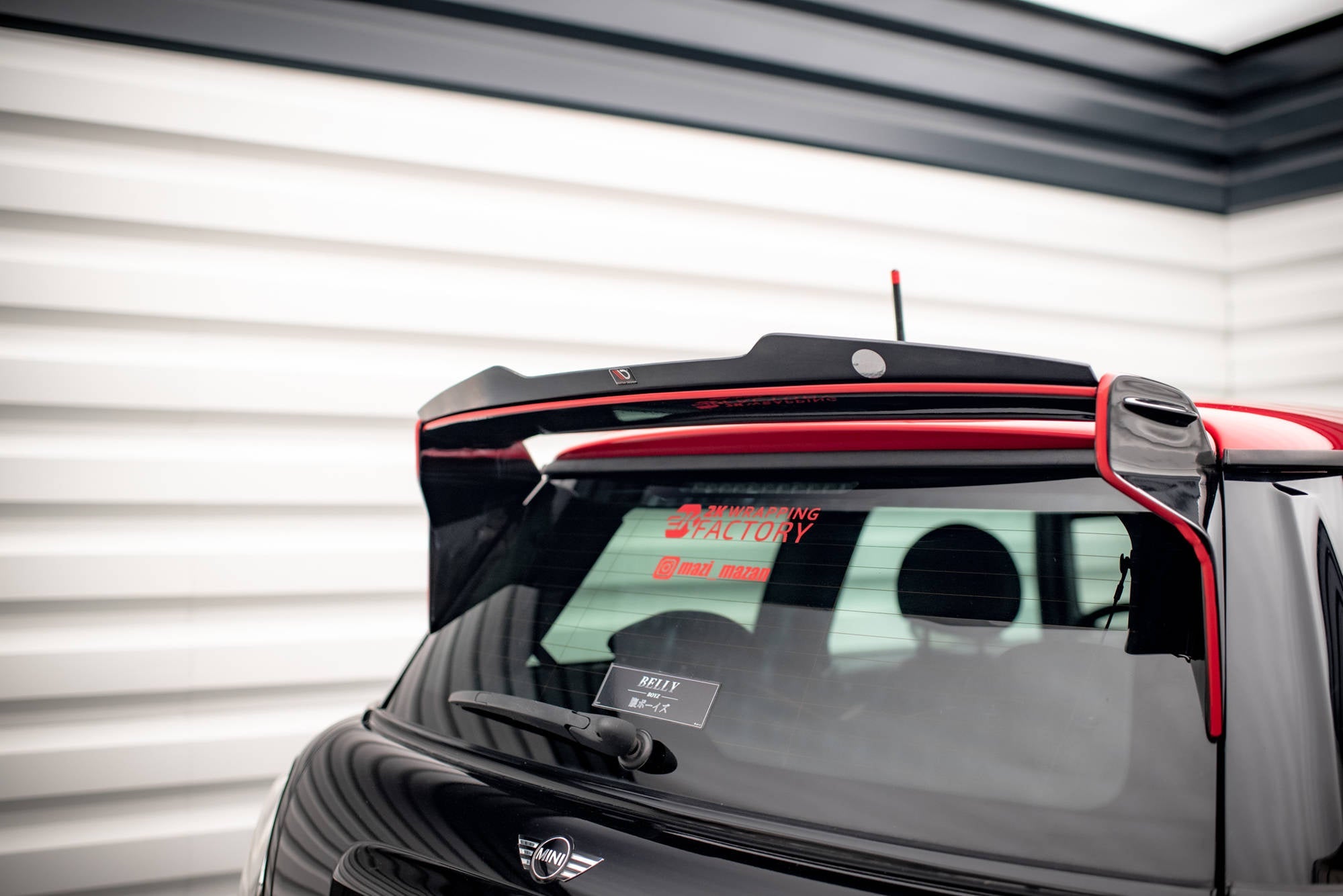 Extensión de alerón V.2 Mini Cooper John Cooper Works R56