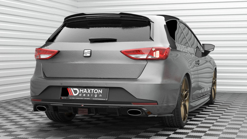 Extensión de alerón V.2 Seat Leon Cupra Sportstourer Mk3 Facelift
