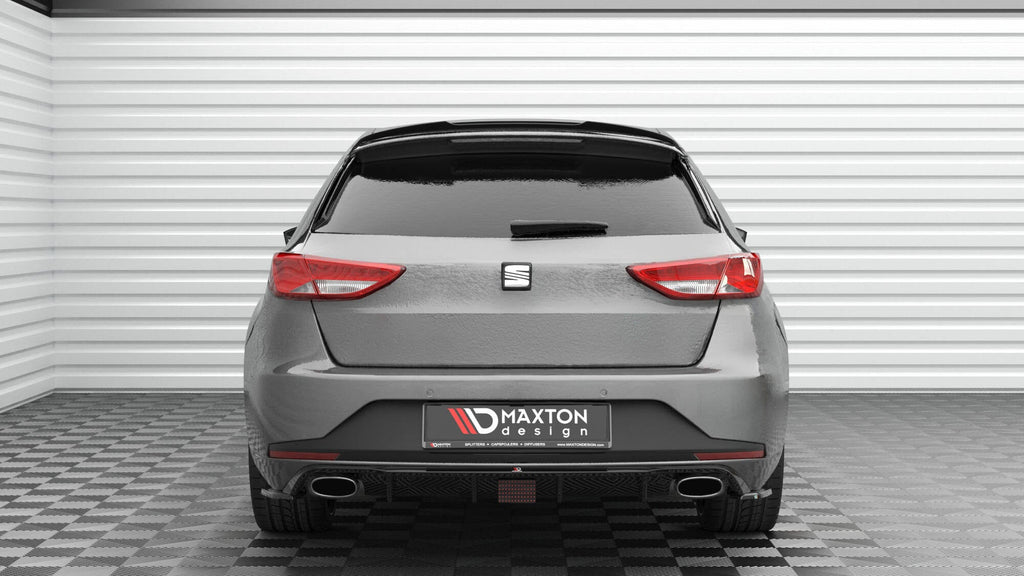 Extensión de alerón V.2 Seat Leon Cupra Sportstourer Mk3 Facelift