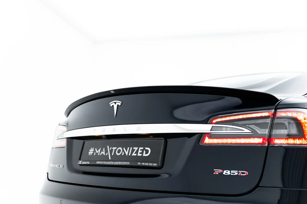 Extensión de alerón V.2 Tesla Model S Mk1