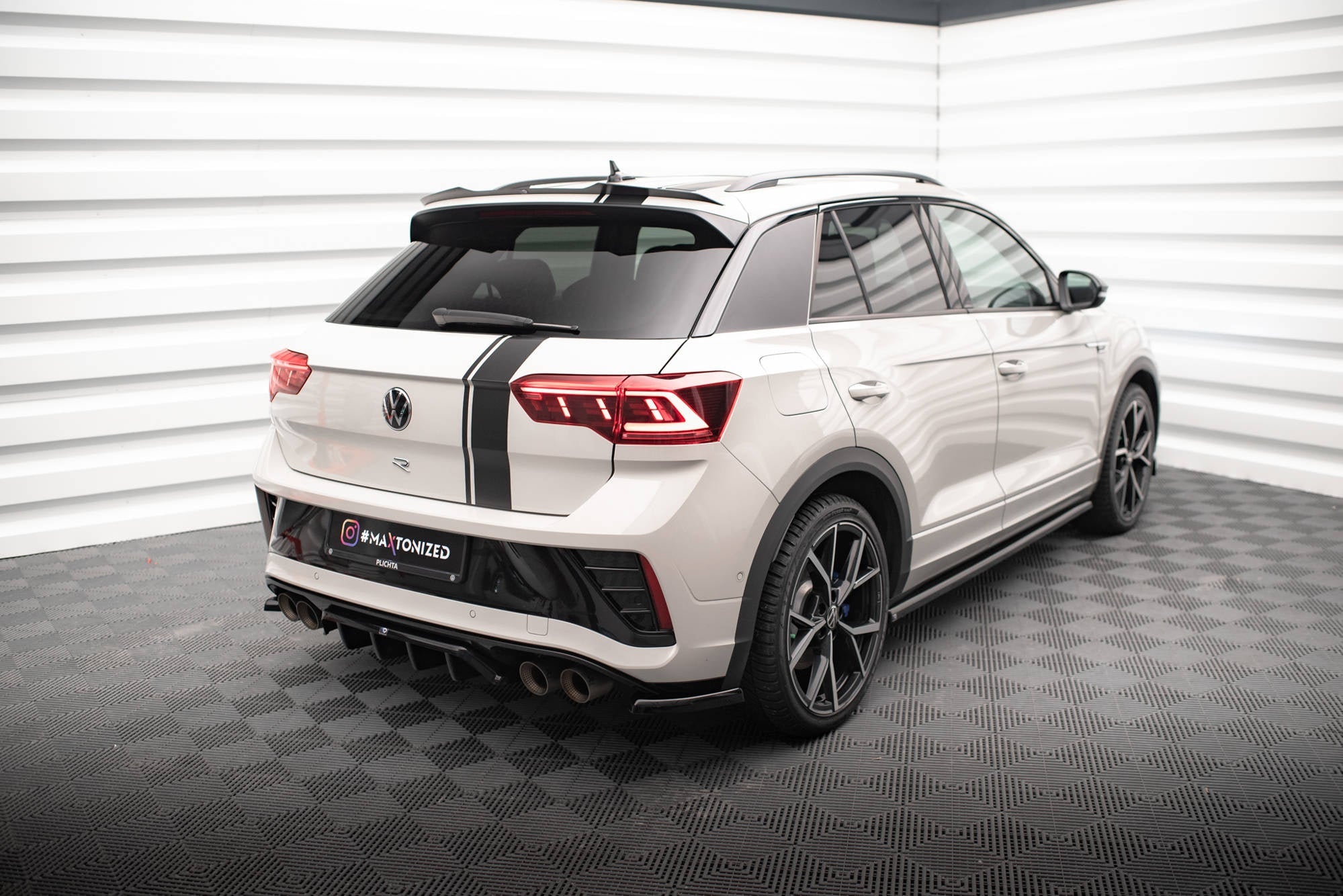 Extensión de alerón Volkswagen T-Roc R / R-Line Mk1