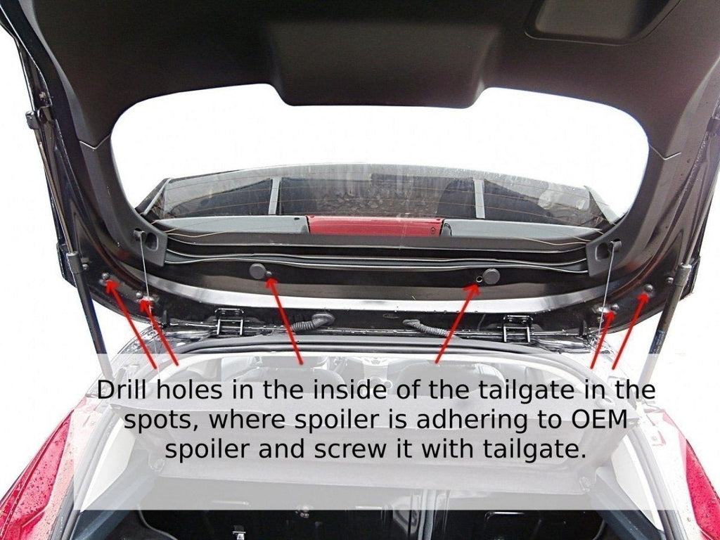 Spoiler RS Look Ford Fiesta Mk7 / Mk7 Facelift