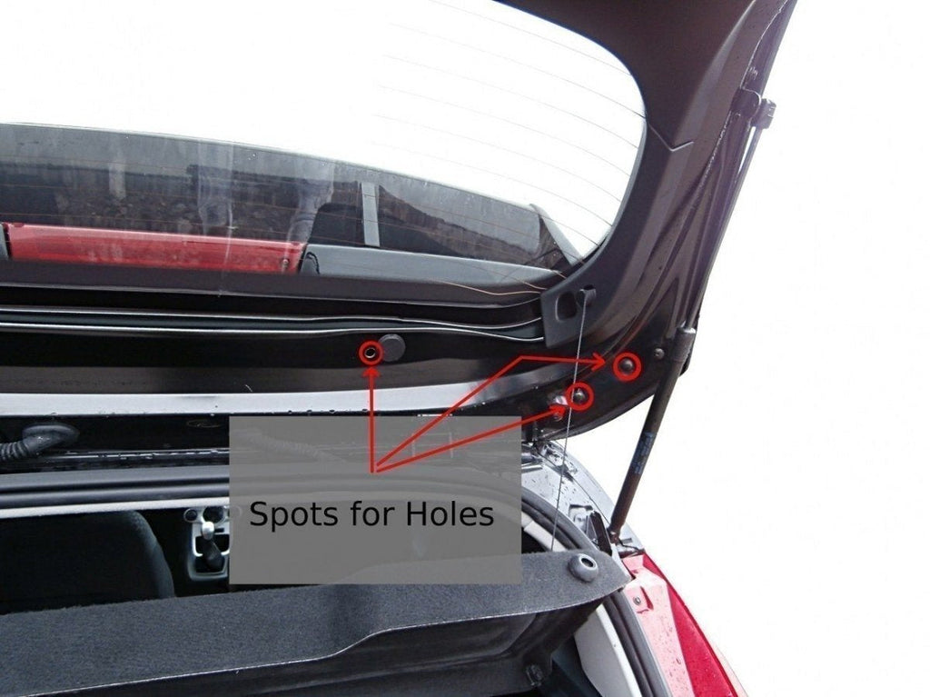 Spoiler RS Look Ford Fiesta Mk7 / Mk7 Facelift