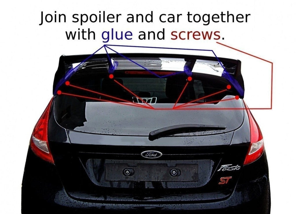 Spoiler RS Look Ford Fiesta Mk7 / Mk7 Facelift
