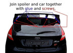 Spoiler RS Look Ford Fiesta Mk7 / Mk7 Facelift