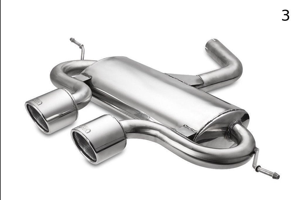 VW Golf VI, Golf V R32, and Scirocco Mk3 Sport Rear Silencer