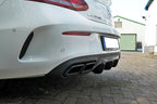 Diffuser Mercedes C-Class C205 AMG 63 Coupe