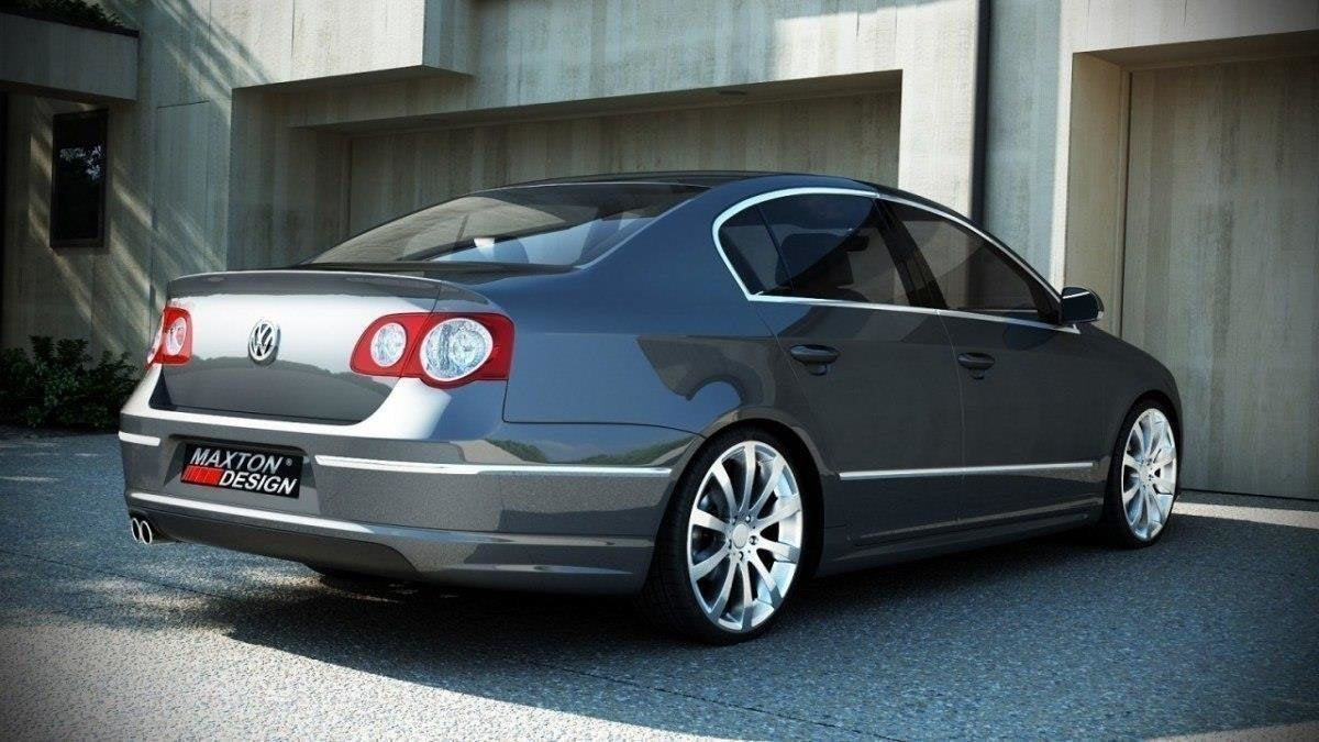 Parachoques trasero spoiler VW Passat B6 R-Line Berlina