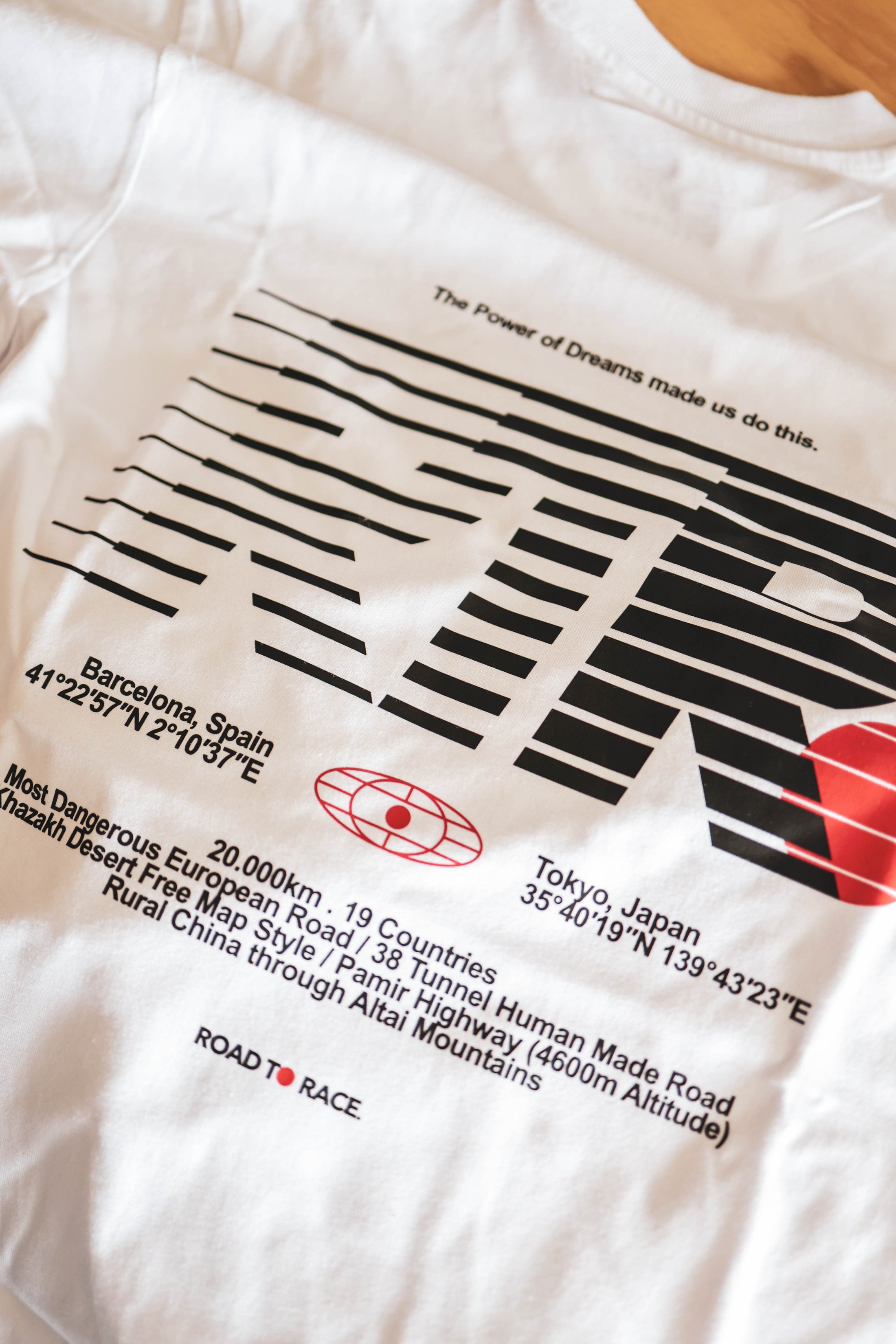 CAMISETA "ROAD TO RACE" - FULL GAS