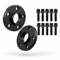 Separadores de rueda FULLGAS negros con tornillos