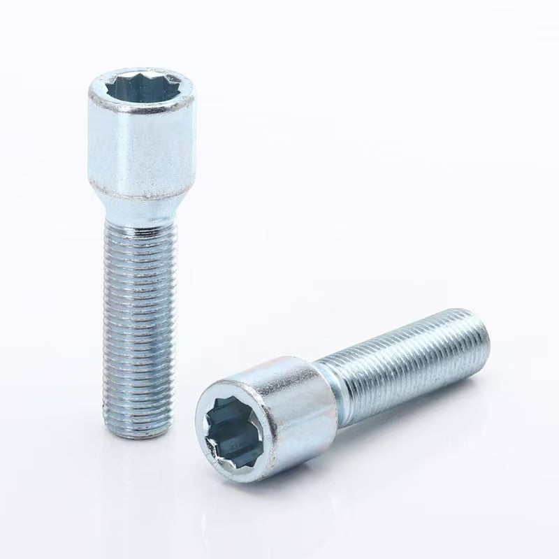 Tornillos de rueda Japan Racing Internal Drive M12x1,25 plata 40 mm