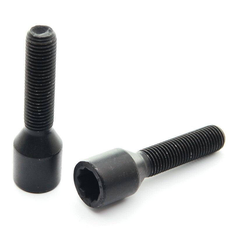 Tornillos de rueda Japan Racing Internal Drive M12x1,25 negro 45 mm