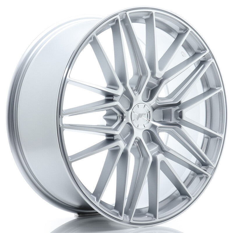 Llantas Japan Racing JR-38 Plata mecanizado