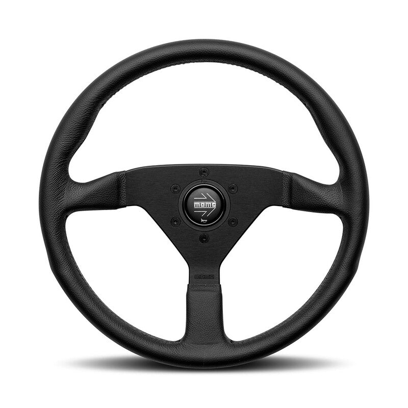 VOLANTE MOMO MONTECARLO NEGRO - FULL GAS