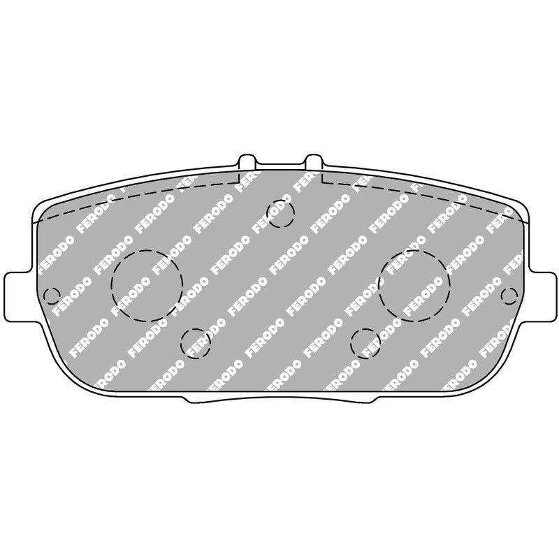 Pastillas de freno traseras Ferodo DS2500 Mazda MX-5 NC