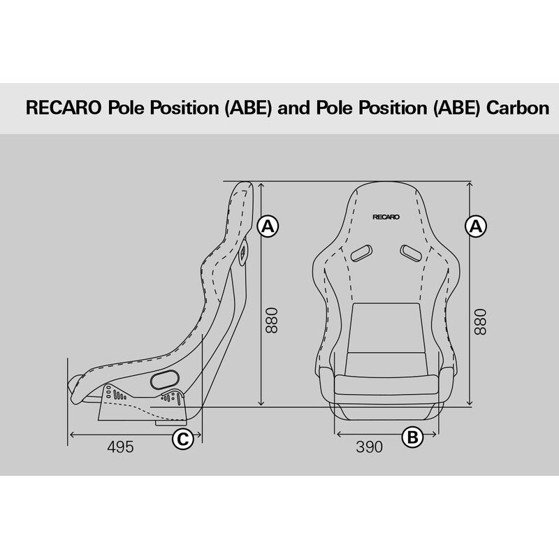 RECARO POLE POSITION (TÜV & ABE) - FULL GAS