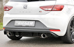 DIFUSOR RIEGER EN NEGRO BRILLO PARA SEAT LEON FR 2013 - 2016 - FULL GAS