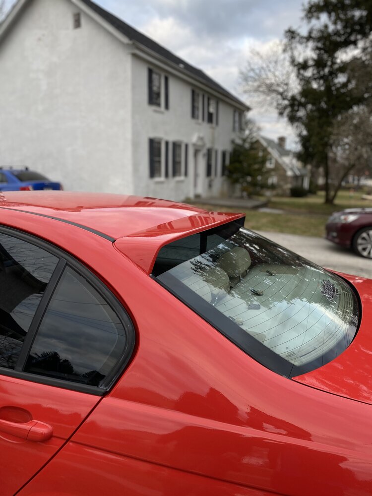 ROOF SPOILER BMW E46 SEDAN - FULL GAS