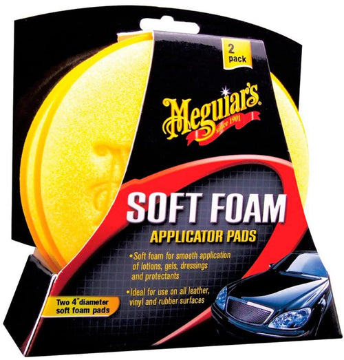 APLICADOR DE ESPUMA PACK 2 UNIDADES - MEGUIAR'S - FULL GAS
