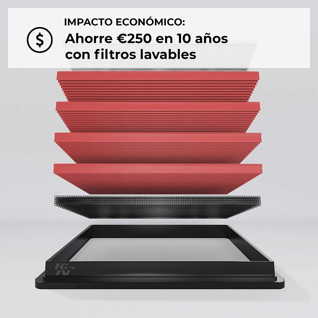 FILTRO DE AIRE K&N AUDI A3 8V - FULL GAS