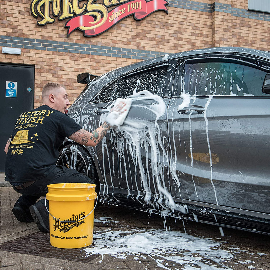 Yellow Wash Bucket - Meguiar's