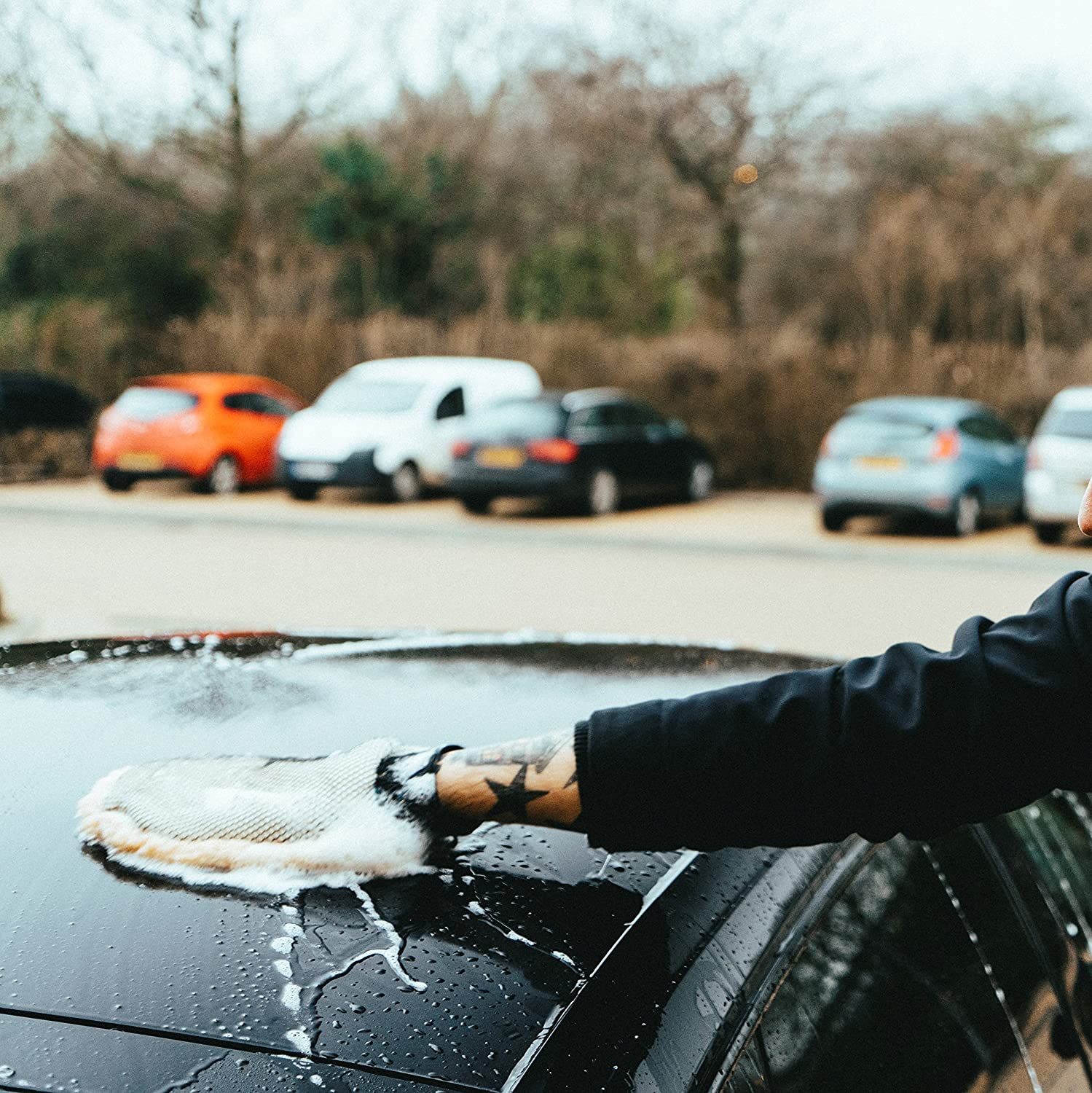 GUANTE DE LAVADO LANA - MEGUIAR'S