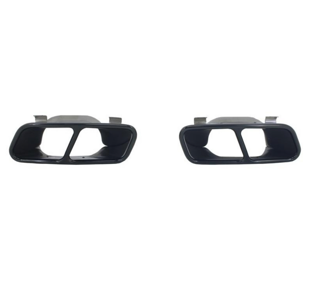 DIFUSOR TRASERO PARA MERCEDES CLA W117 BLACK AMG - FULL GAS