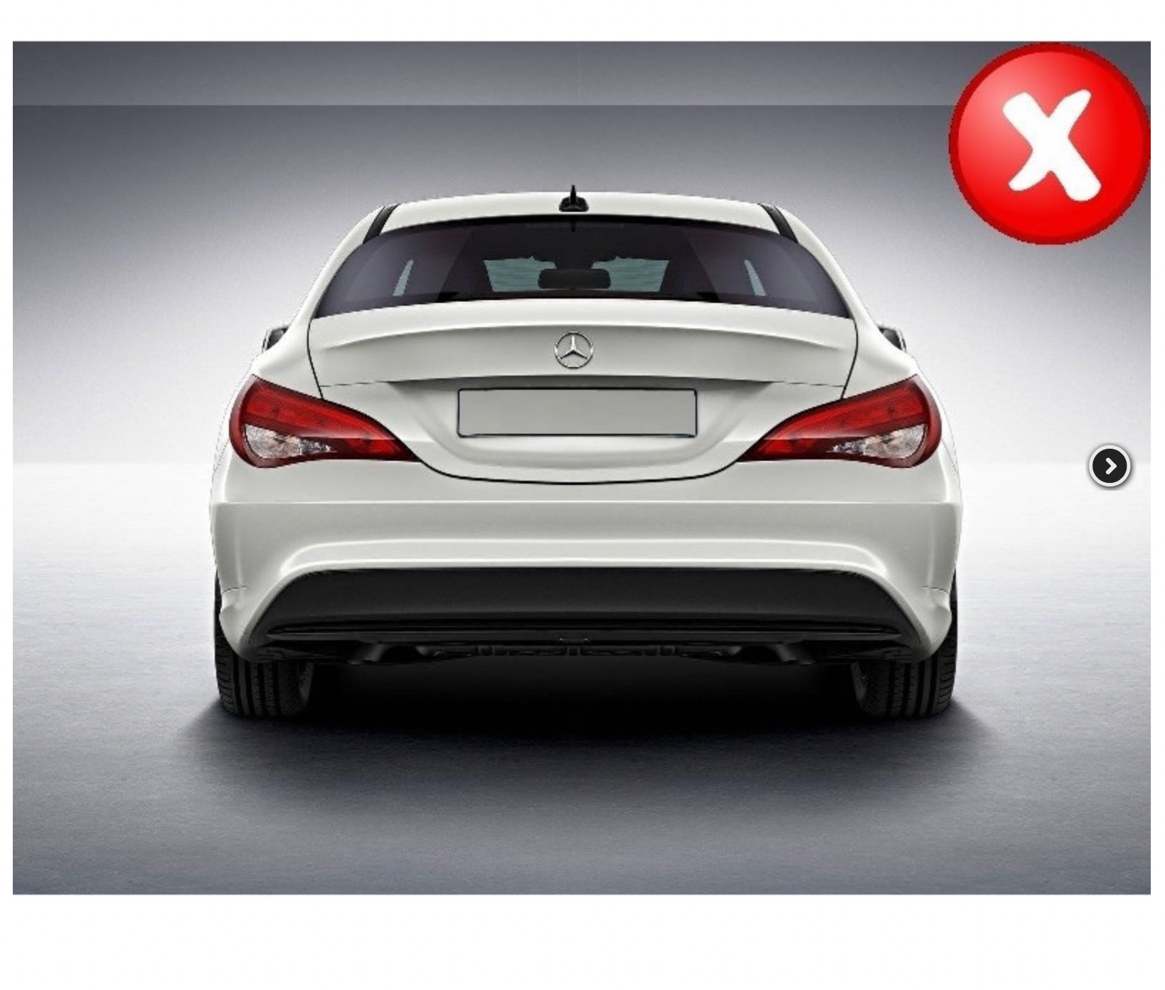 DIFUSOR TRASERO PARA MERCEDES CLA W117 BLACK AMG