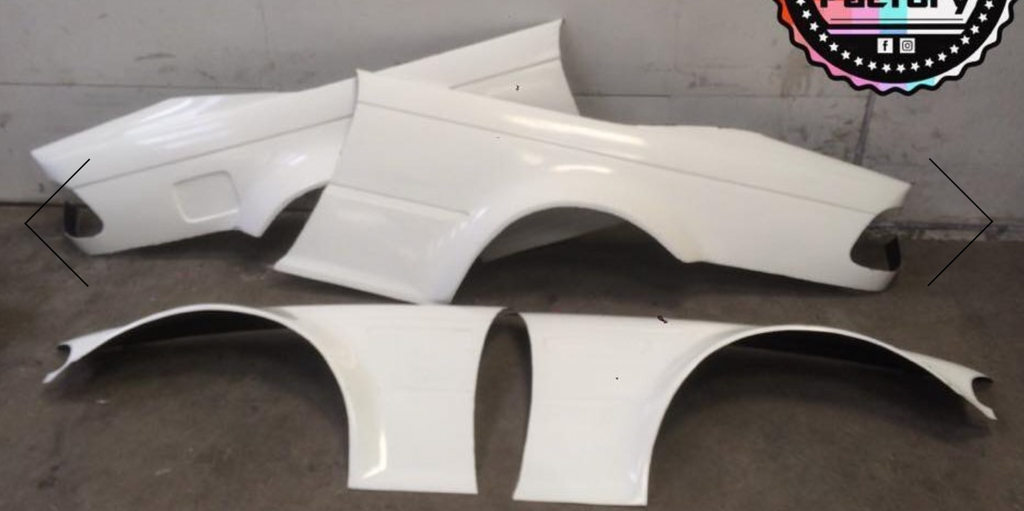 BMW E46 COUPE PRE FACELIFT OVERFENDERS - FULL GAS