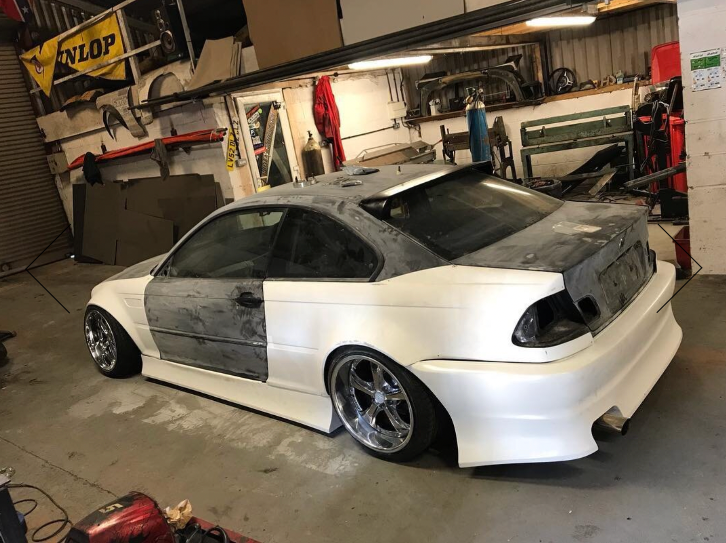 BMW E46 COUPE PRE FACELIFT OVERFENDERS - FULL GAS