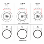 FILTRO DE ACEITE HKS TYPE 1 (COMPATIBLE CON VARIOS MODELOS) - FULL GAS