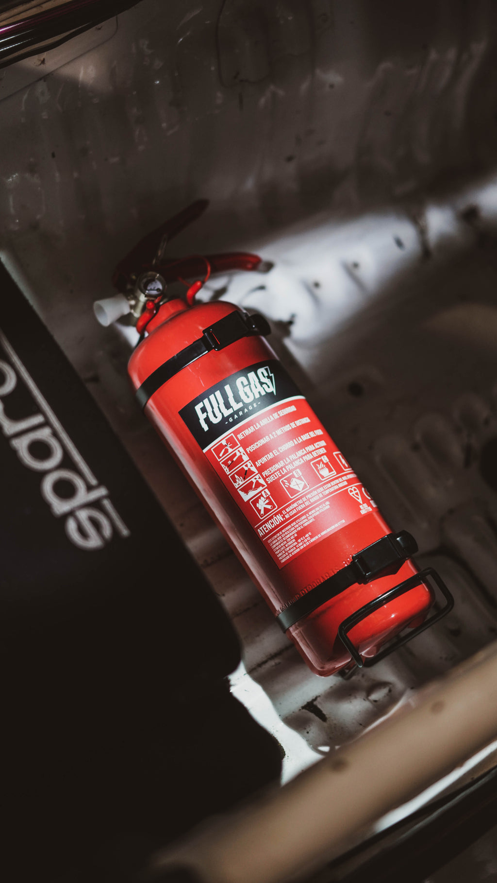 EXTINTOR DE MANO FULL GAS (FIA) 2KG - FULL GAS