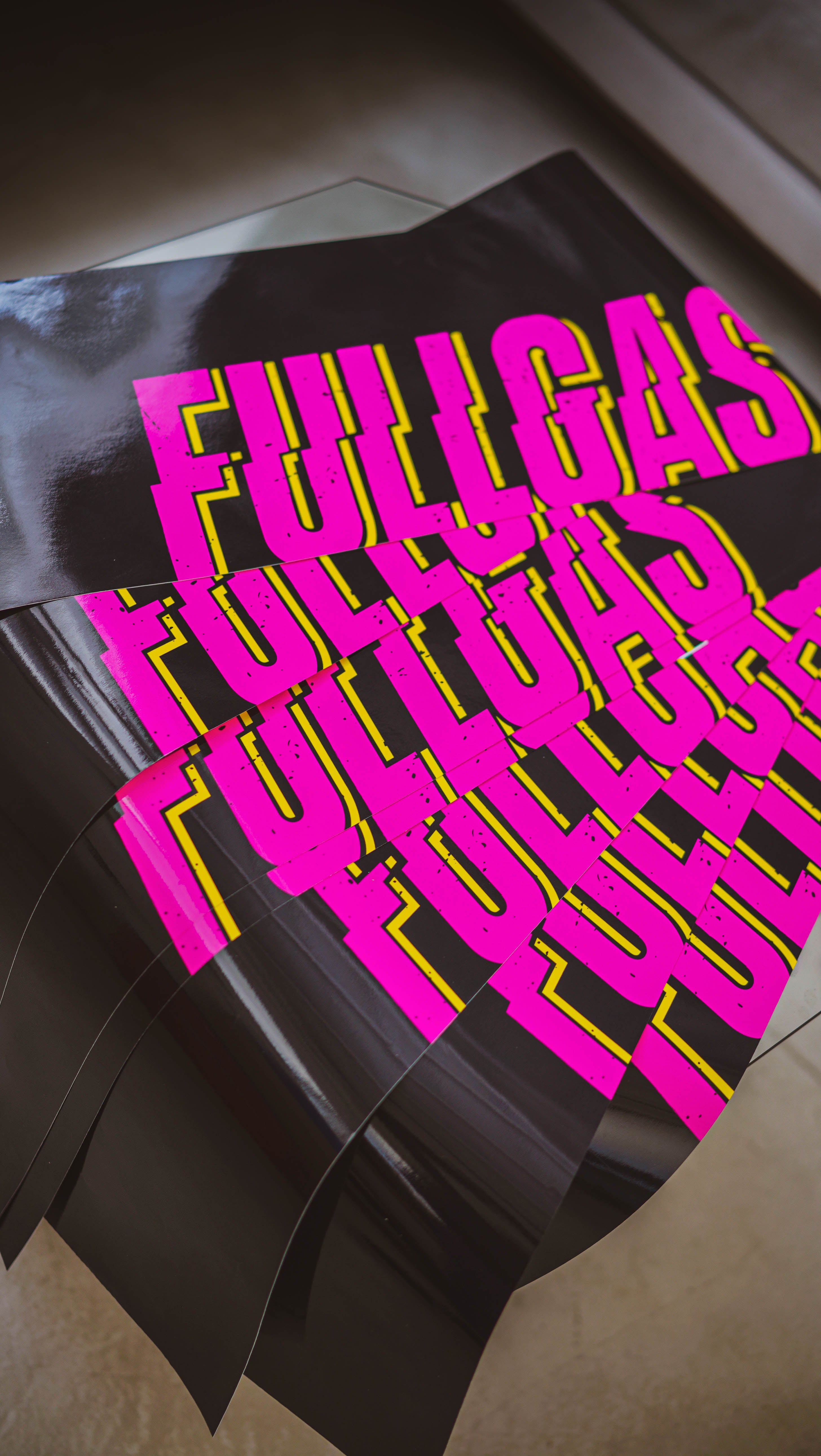 PARASOL BANNER FULLGAS CLUB - FULL GAS