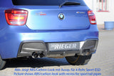 DIFUSOR DEPORTIVO RIEGER BMW SERIE 1 F20/F21 PREFACELIFT M-SERIES - FULL GAS