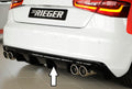 DIFUSOR DEPORTIVO 2 SALIDAS DOBLES RIEGER AUDI A3 8V PREFACELIFT - FULL GAS