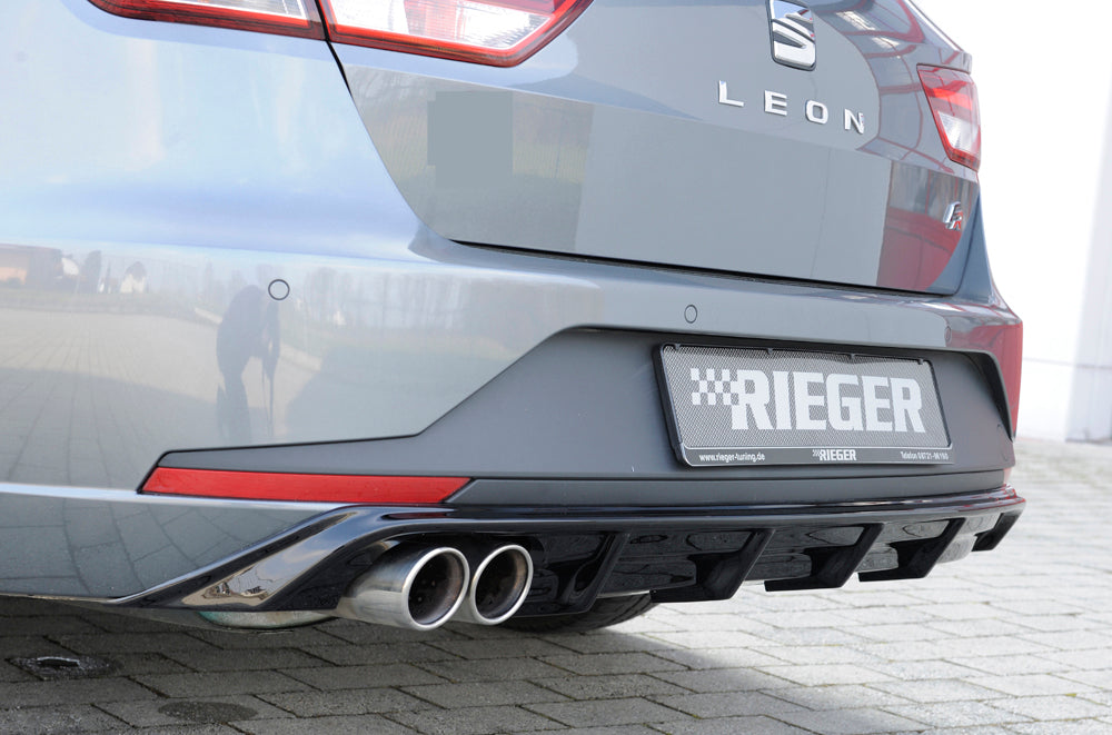 DIFUSOR DEPORTIVO 1 SALIDA RIEGER SEAT LEON ST 5F FR PREFACELIFT - FULL GAS
